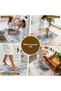 2-Pack Bath Mat, Soft Bathroom Rug, Non-Slip Backing, Washable - 60X100 - 50X60 - 2