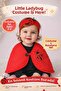 Red & Bandana Ladybug Costume - Girls Birthday Costume Set