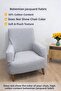 Bohemian Pattern Cream Elastic Sofa Cover 3+3+1+1 Set |   Flexible Elastic Sofa Cover - 4