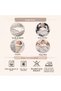 Ftbabycollection Winter Welsoft Inner Surface Knitted Pique Baby Blanket 100X110 cm Powder Pink - 7
