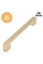 Aluminum Bridge Matte Gold 160 mm Handle Luxury Country Kitchen Furniture Cabinet Drawer Handle - 2