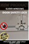 Safety Lock for Sliding Windows and Doors.Burglar Lock Child Safety Lock.