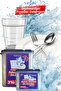 Mega Boy Dishwashing Set Powder and Dishwasher Tablets 60 Tablets 1.6kg Powder Dishwashing Detergent - 7
