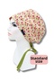 Standard Size Ivy Roses Yellow Pink Patterned Doctor Nurse Health Care Cap Swimming Cap