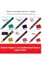 Pc-5M 6-Piece Pencil Set - Jewel and Purple Shades