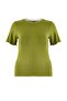Wardrobe Essentials Yağ Yeşil Yakası Biye Detaylı Yumuşak Tuşeli Örme Bluz TBBSS26AF00025 - 6