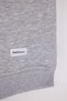 Gray Melange Relaxed Fit Sleeveless Brode and Woven Label Detailed Knitted Blouse Twoss26Bz00233 - 7