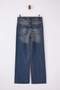 Mavi Yüksek Bel %100 Pamuk Geniş Paça Wide Leg Jeans TWOSS26JE00013 - 6