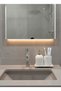 Natural Marble Oil Dish and Serving Bowl 20X10 cm White Marble with Wooden Marble Base - 4