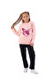 Girl's 2-Pack Lilac-Ecru 3-Thread Sh Fleece-Lined Sweatshirt B Printed 5-14 Years Old - 3