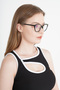 Leo- Blue Light Protection Cat Eye Glasses Optical Compatible (Can Change Lenses) Anti Blue Light Glasses New - 2