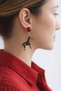 Wild Charm Zebra Earrings - 2