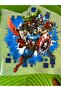 16X13 CM IRON-ON SUPERHERO TRANSFER PRINT BAG