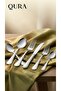 Qura Istanbul 60 Piece Cutlery Set for 12 People