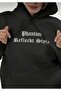 White Stylish Fleece Women's Tracksuit Set with Elasticated Legs and Pockets Hooded Compact Set - 2