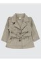 Baby Girl Trench Coat Jacket 6-18 Months - Beige 12-18 Months - 5