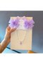 Bow sequin tulle beaded stone hair clip accessory gift for women, girls, children, and babies - 2
