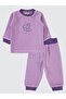 Bulut Printed 6-18 Months Set - Lilac - 3