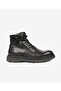 Men's Black Genuine Leather Casual Boots 4K1Ub16282