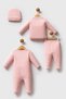 U.S. Polo Assn Baby Girl Pink Set - 5