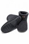 Knitwear Dona, Fleece, Plush Inside, Thick and Non-Slip Sole Men's Home Slippers - 3