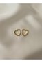Women's Steel Tarnish Xuping Heart Earrings - 3