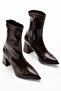 Pointed Toe Stretch Boots - 5