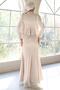 Necklace Detailed Fish Model Lace Hijab Evening Dress Stone 1058 - 7