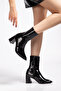 Pointed Toe Stretch Boots - 3