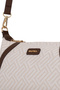 Beige-Brown Women's Shoulder Bag Cn7625T - 2