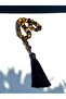 Natural Tiger Eye Prayer Tasbih, 33 Beads, 10mm , Dark Brown Tassel - 6