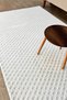 Dolly Scandinavian Premium Plush Curly White Woven Living Room Rug Kitchen Rug Kids Rug Runner Rug - 3