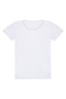 Özkan 42781 3-Pack Girls' 95% Cotton Single Jersey T-Shirt with Lace Detail, Flexible and Comfortable Short Sleeve Top - 3