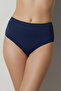 63048 Navy Blue High Waist Bikini Bottom