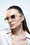 Akore Premium - Unisex Sunglasses Cream Brown Uv400 Protection - 2