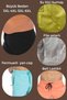 Black Large Size Water Repellent Solid Color Basic Men's Beach Swim Shorts - 2204-Black - 3