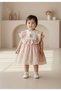 Baby Girl Evening Old Time Dress with Hair Clip Accessory 9-24 Months - 3