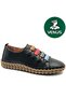 Viyee Genuine Leather Orthopedic Women's Casual Shoes Black