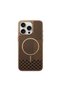 Apple iPhone 12 Pro Compatible Case Vio Silicone Case with M-Safe Feature Desert Titanium