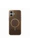 Apple iPhone 16 Pro Max Compatible Case Vionix M-Safe Silicone Case Desert Titanium