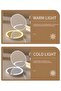 Compact Mirror with LED Light, 1X/5X Magnification, Rechargeable Travel Makeup Mirror - 2
