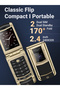 Luxury Flip Phone - Dual Sim Keypad Mobile - Classic Flip Design - Gold Finish - Unboxed Like N - 6