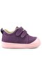 Sonic Genuine Leather Purple Velcro Anatomical Baby Sneakers Sneakers - 3