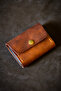 Genuine Leather Card Holder Wallet with Accordion Compartment Unisex - 6