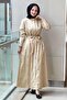 Fuat Gürşen Beaded Hidden Button Dress