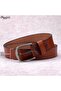 Genuine Leather Belt Men - Semi-Casual Men's Belts - Black & Brown Men’s Leather Belt for Men - 5