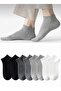 8 Pairs Economical Pack Unisex Short Booties Socks with Derby Detail