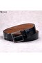 Genuine Leather Belt Men - Semi-Casual Men's Belt, Gifts - Black & Brown Men’s Leather Belt for Men - 5