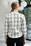 Women's Button-Down Plaid Shirt – Stylish Cut, Comfortable Touch - 5
