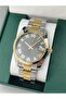 Men's Steel Wristwatch with Calendar
